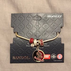 Florida State University Charm Bracelet